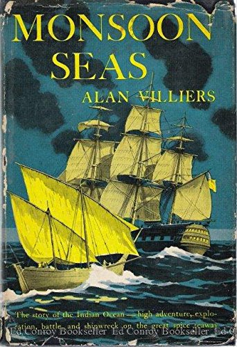 Monsoon seas;: The story of the Indian Ocean B0006AT064 Book Cover