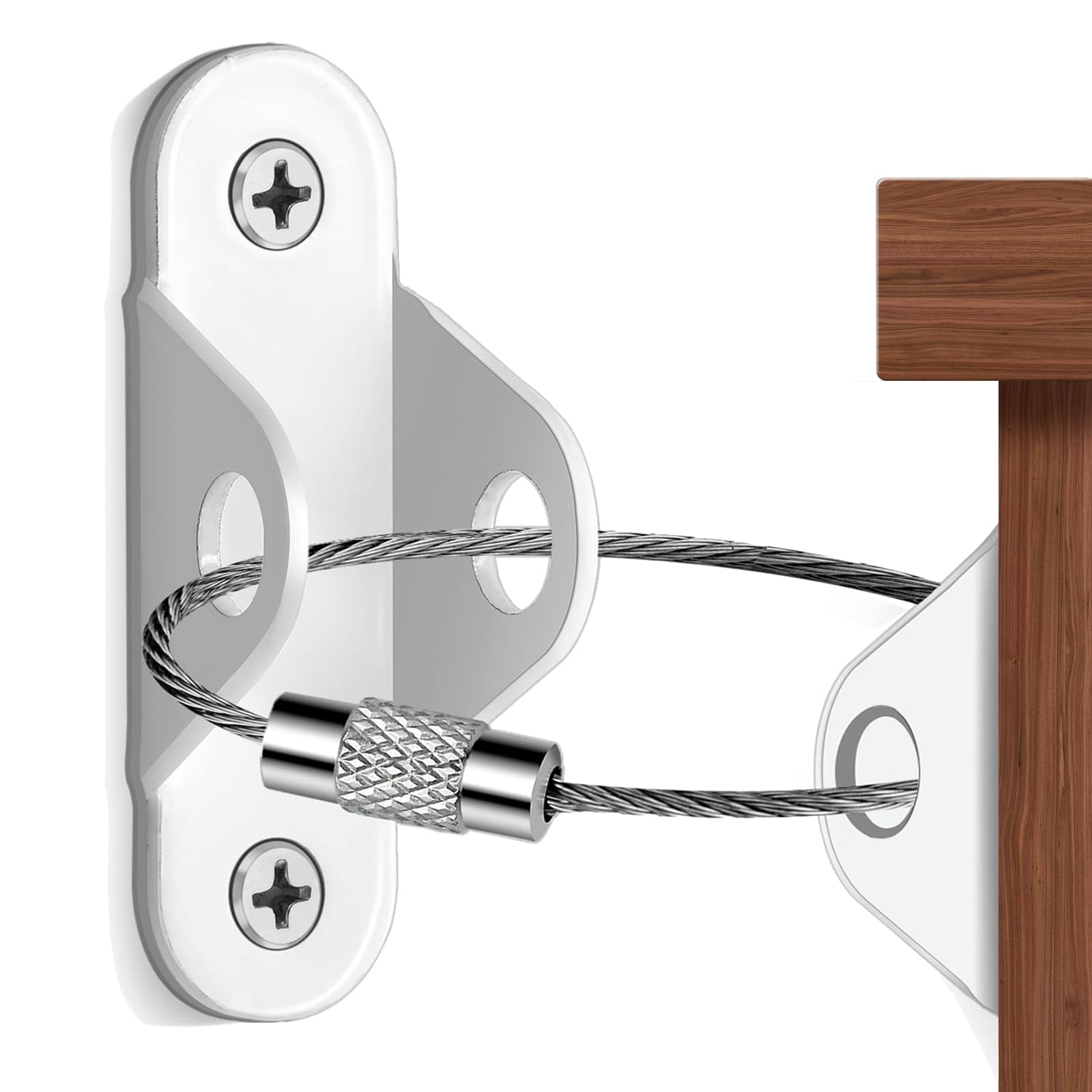 Furniture Anchors Straps for Baby Proofing, Furniture Straps Anti Tip Furniture Anchor Securing 60lbs Keep Baby Pet Safety from Falling Furniture,