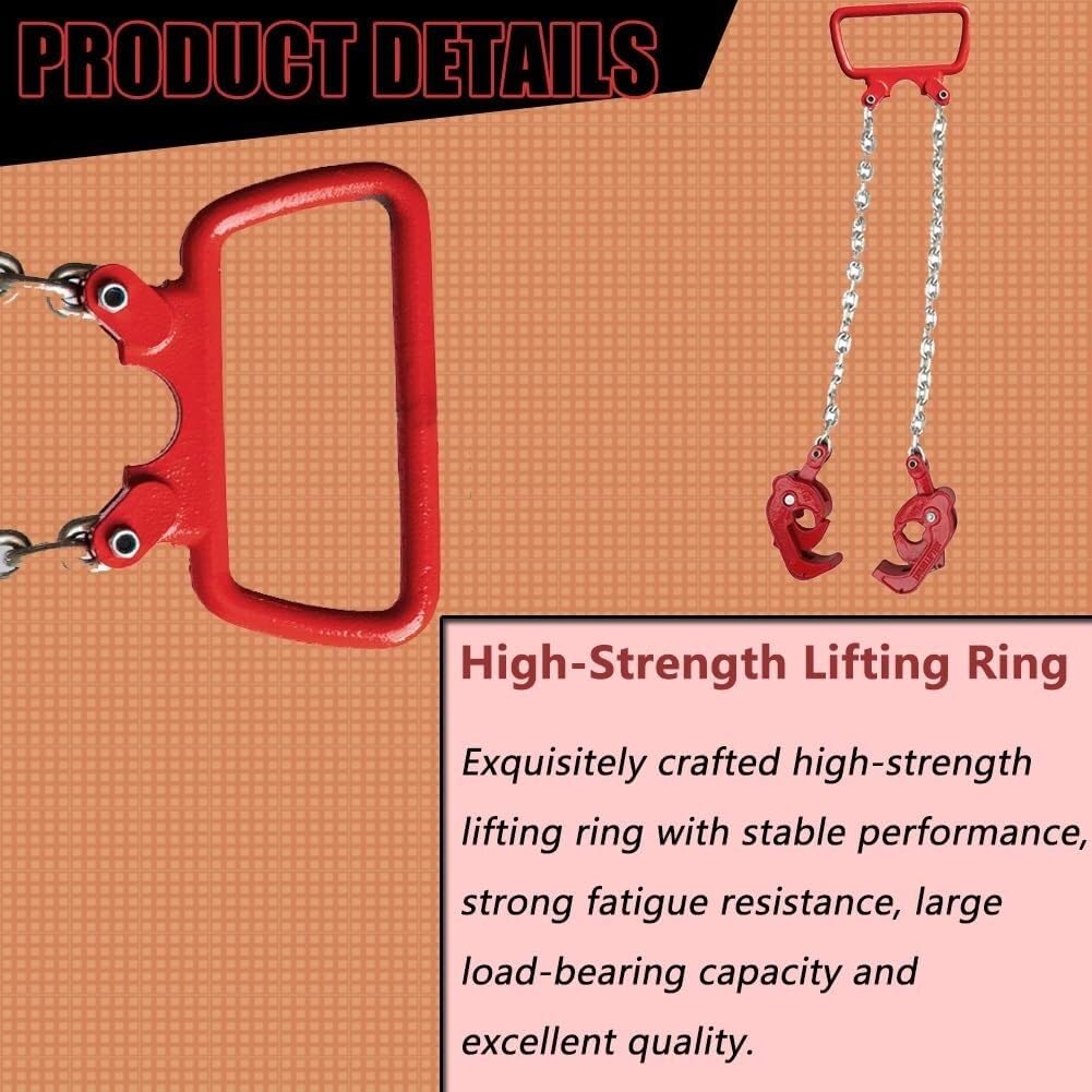 Podnośnik Płyty Podnośnika Pionowego z pierścieniem podnoszącym dla drutu Lid Clamp Heavy Duty Drum Handling Clamp