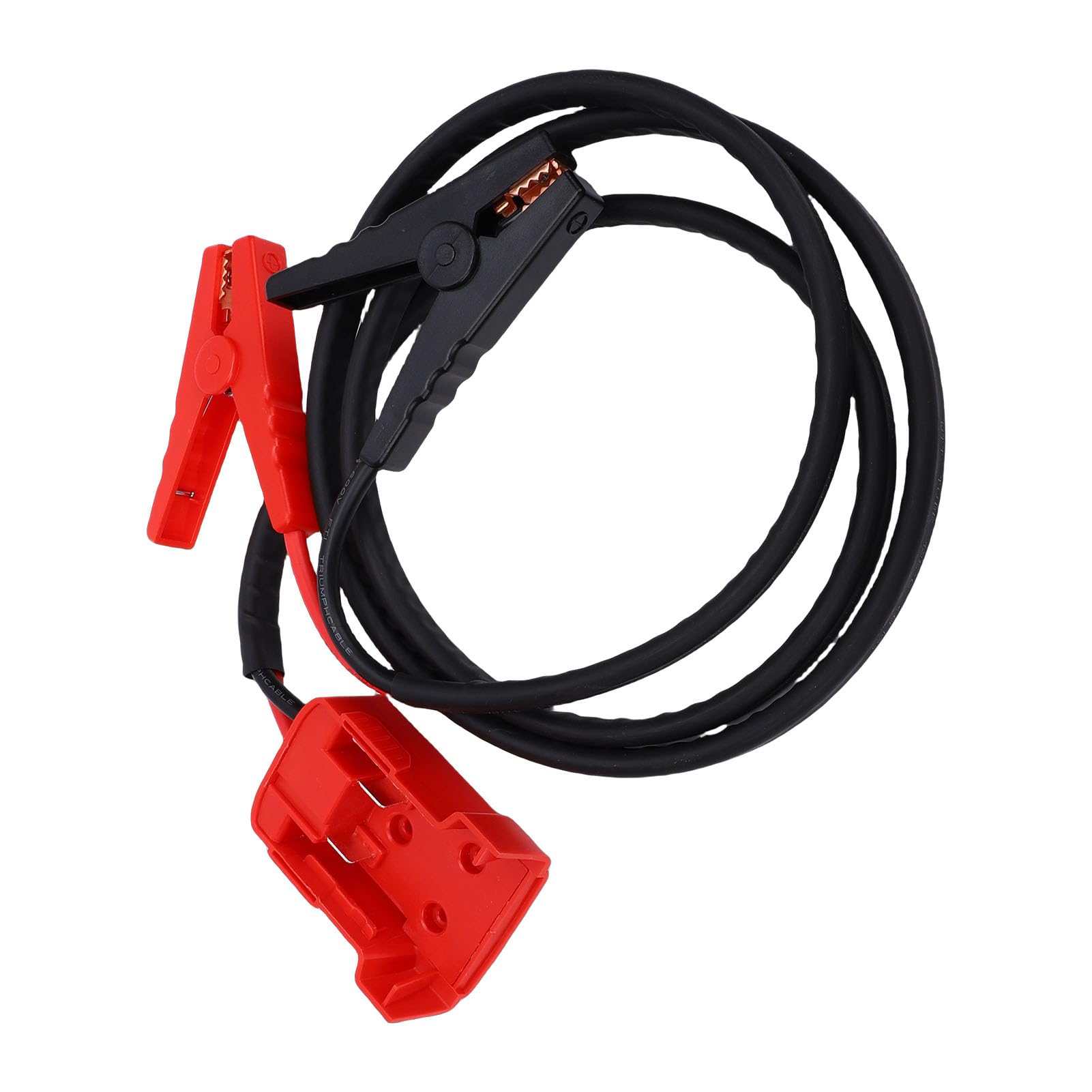 Dilwe Cable de Arranque de Puente para Baterías M18 de 18 V, Cable de Arranque de Batería de 8 AWG, Abrazaderas Resistentes Al Calor de 392 °F, Inicio Rápido para Automóviles de Tamaño Mediano, SUV,