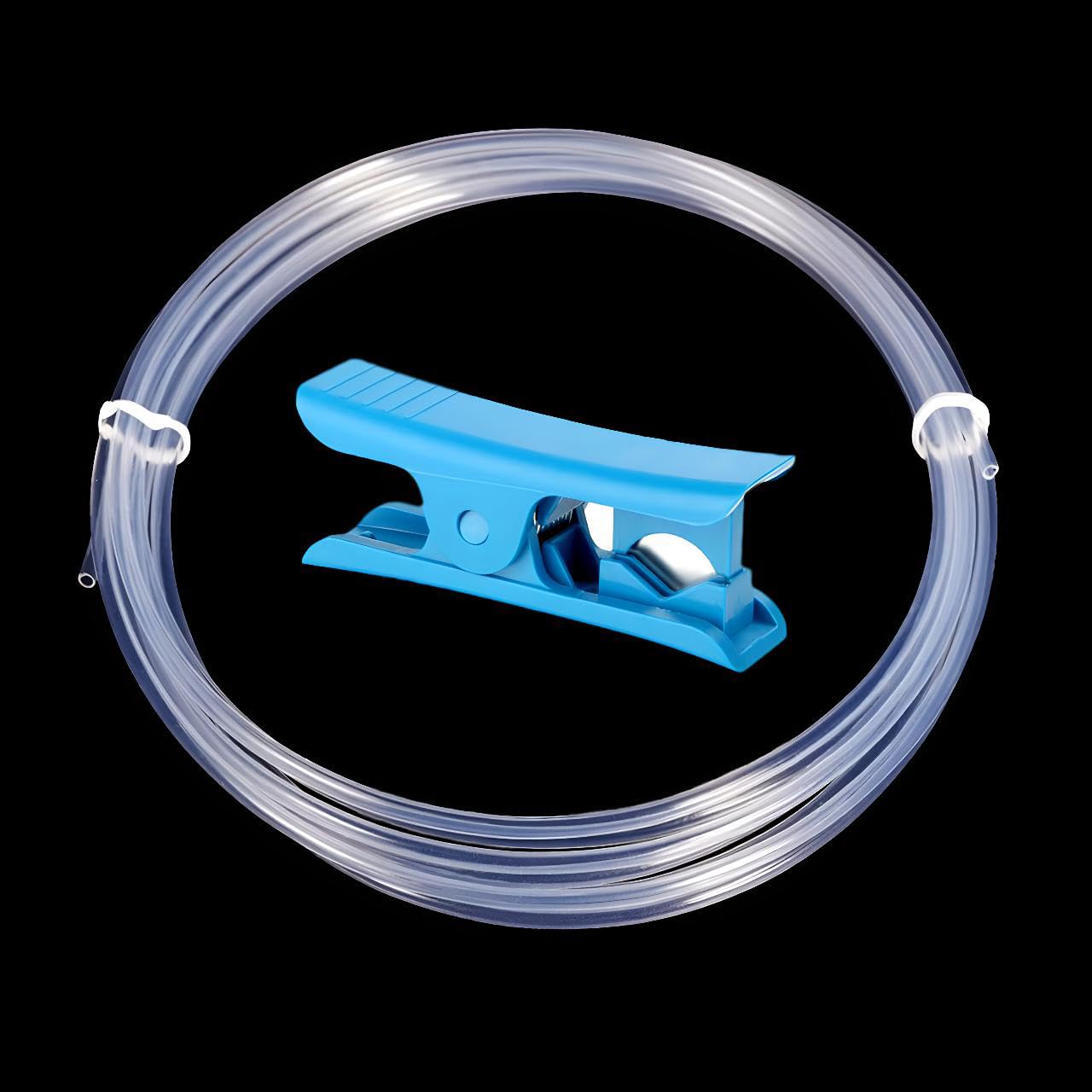 Newwish PFA Tube ID 2.5mm X OD 4mm,PTFE Teflon Bowden Clear Transparent Tube for 1.75mm Filament 3D Printer Bambu-Lab A1/A1 Mini/P1P/P1S/X1C/X1E/AMS/