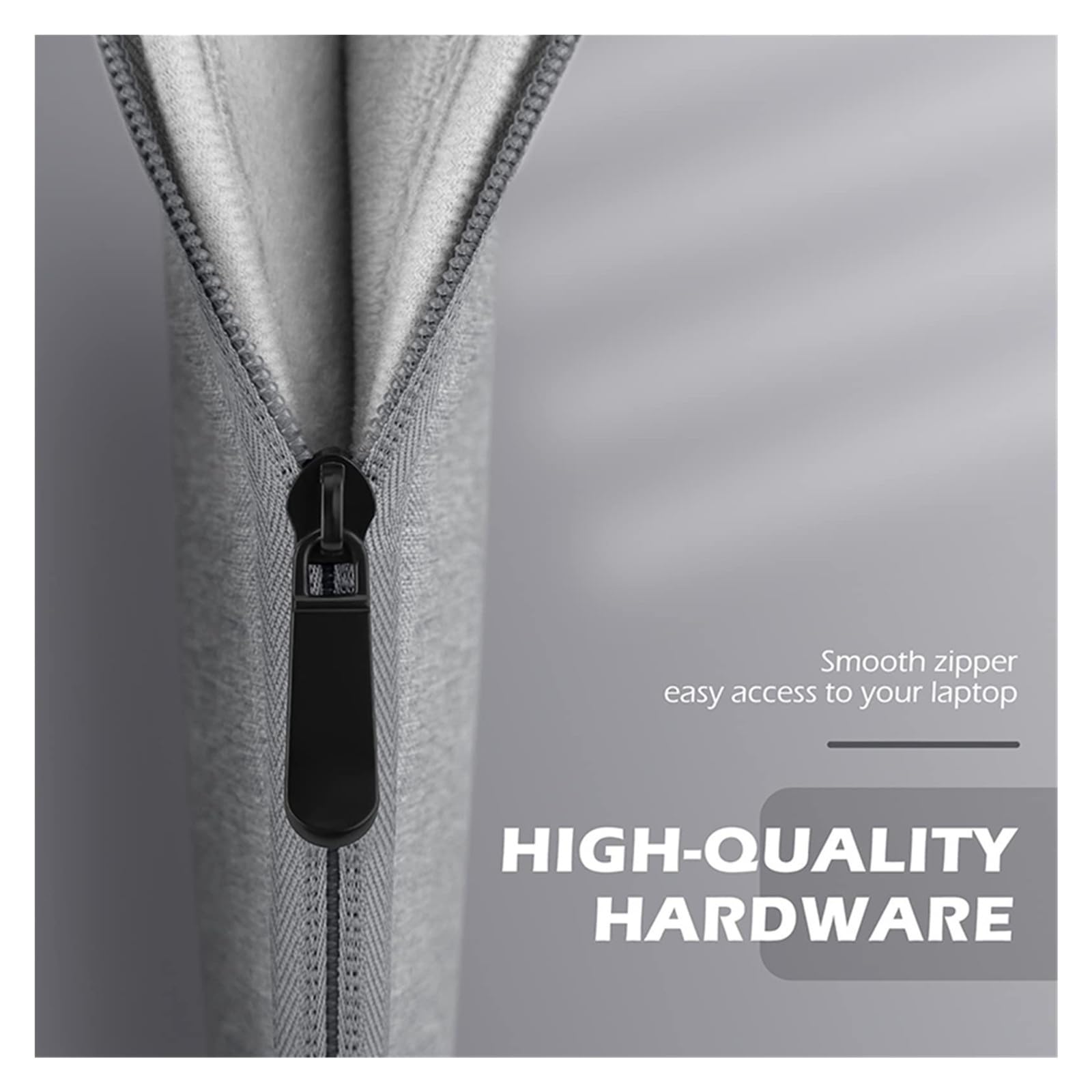Custodia per notebook e tablet da 11", 12", 13", 15", 15", 15,6" (nero, XXL)