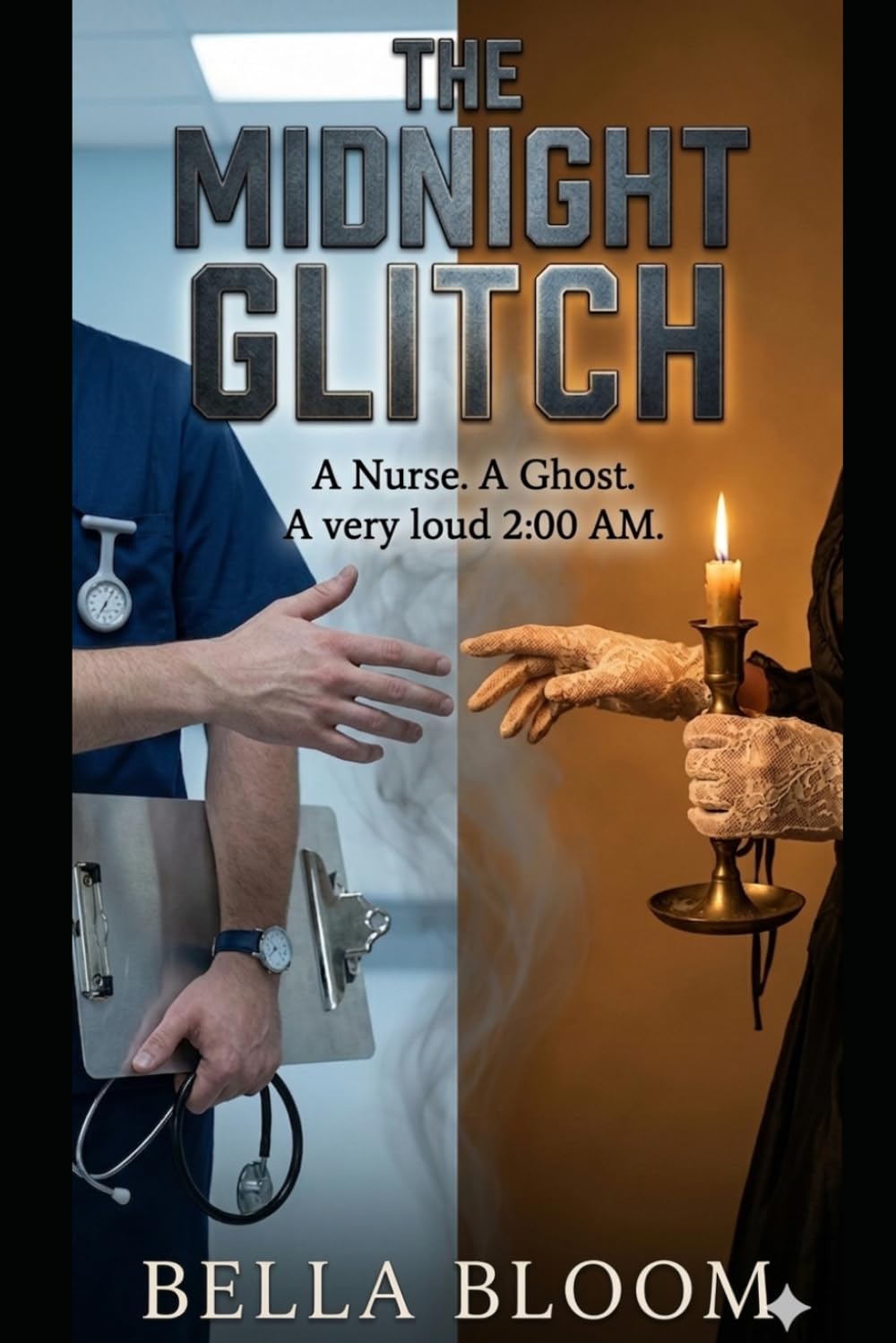 The Midnight Glitch: A Grumpy Sunshine Paranormal Romantic Comedy Between a Nurse and A Ghost (Spooky Stories)