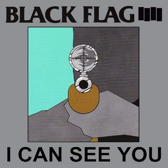 I Can See You por Black Flag, capa do álbum