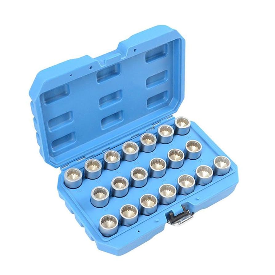 ポルシェ 専用 ホイールナット ロックナットキーソケット 20点セット Amazon | ポルシェ車用 ホイールナット ソケット 20点セット