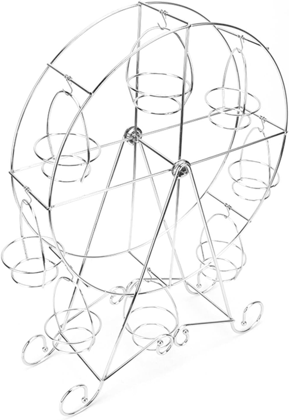 HEEPDD Ferris Wheel Cupcake Stand, Decorative Dessert Serving Tray, Carnival and Circus Theme Party Wedding Display Holder