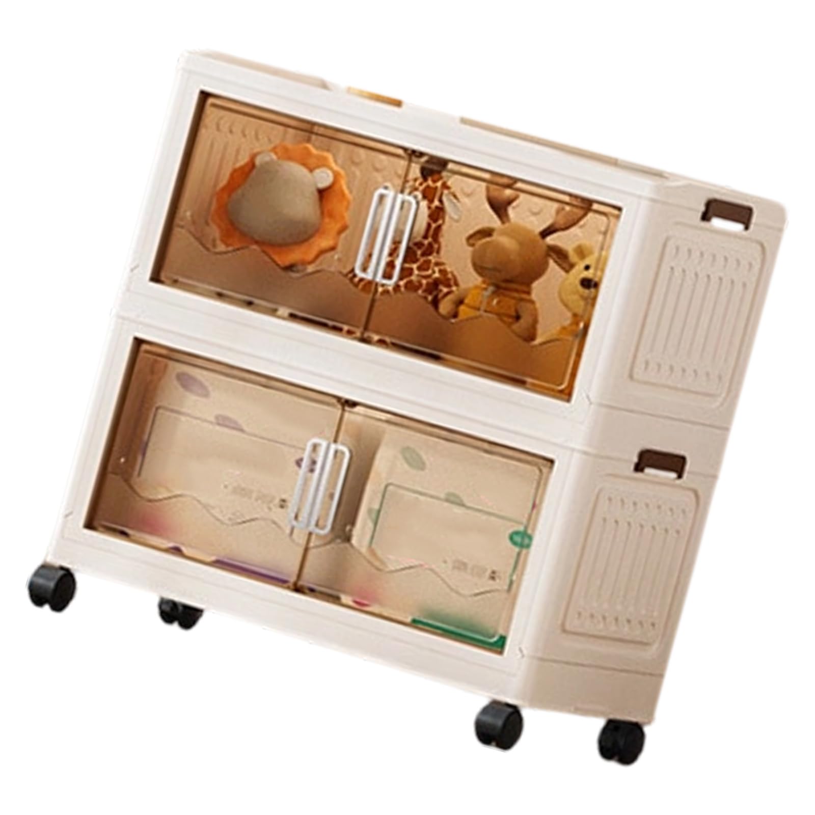Msioytog D Sturdy Pp Foldable Storage Container With Reinforce Panels An Space Saving Esign Space Saving Planner