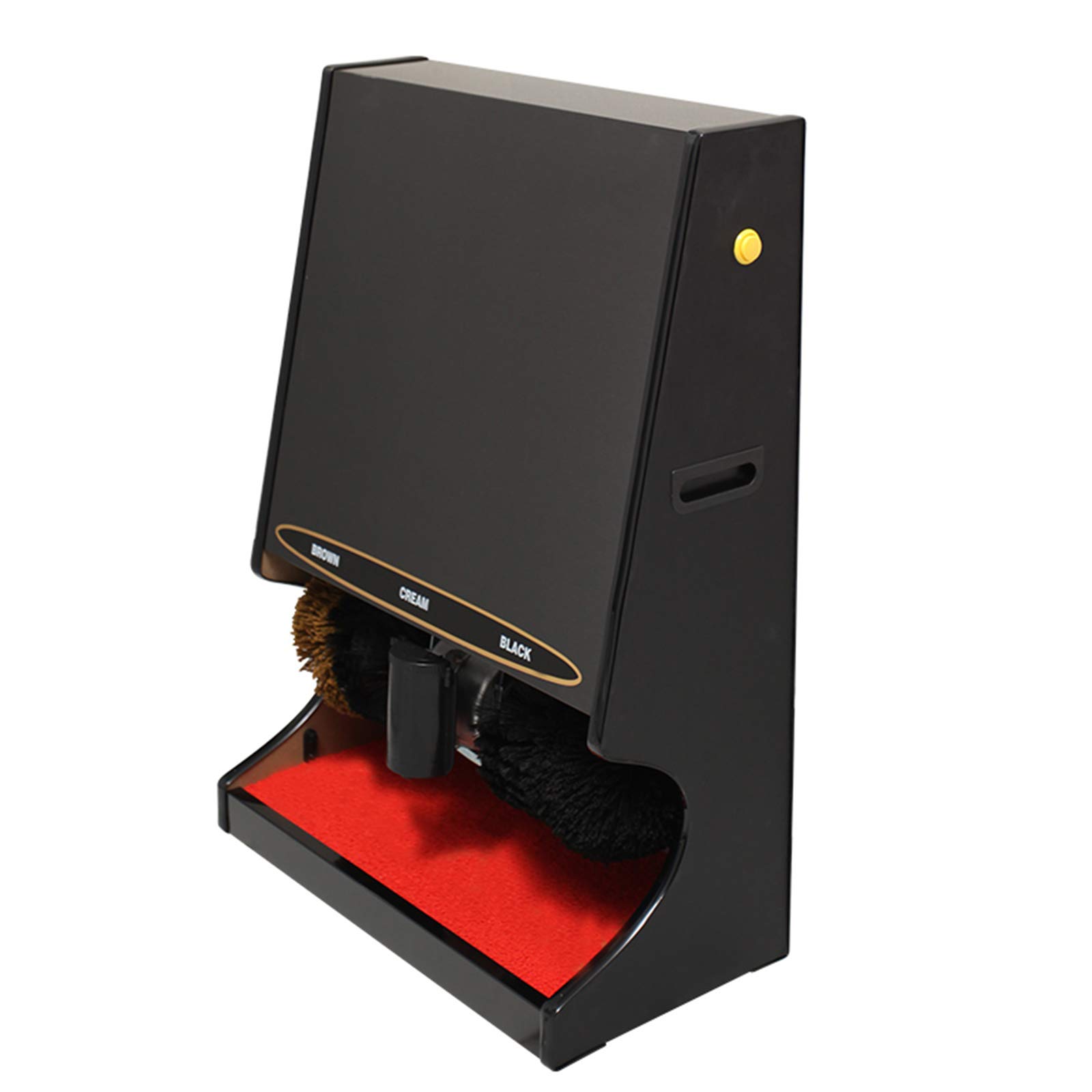 limpiabotas eléctrico, Inducción Automática Máquina Pulidora De Zapatos Automática Kit De Cepillo De Limpieza De Zapatos Pulidora De Cepillo Múltiple Adecuado, Pulidora De Tampón Vertical Portátil,B3