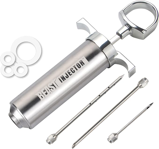 Grill Beast 304 Stainless Steel Meat Injector Kit Grill Beast 304 Stainless Steel Meat Injector Kit