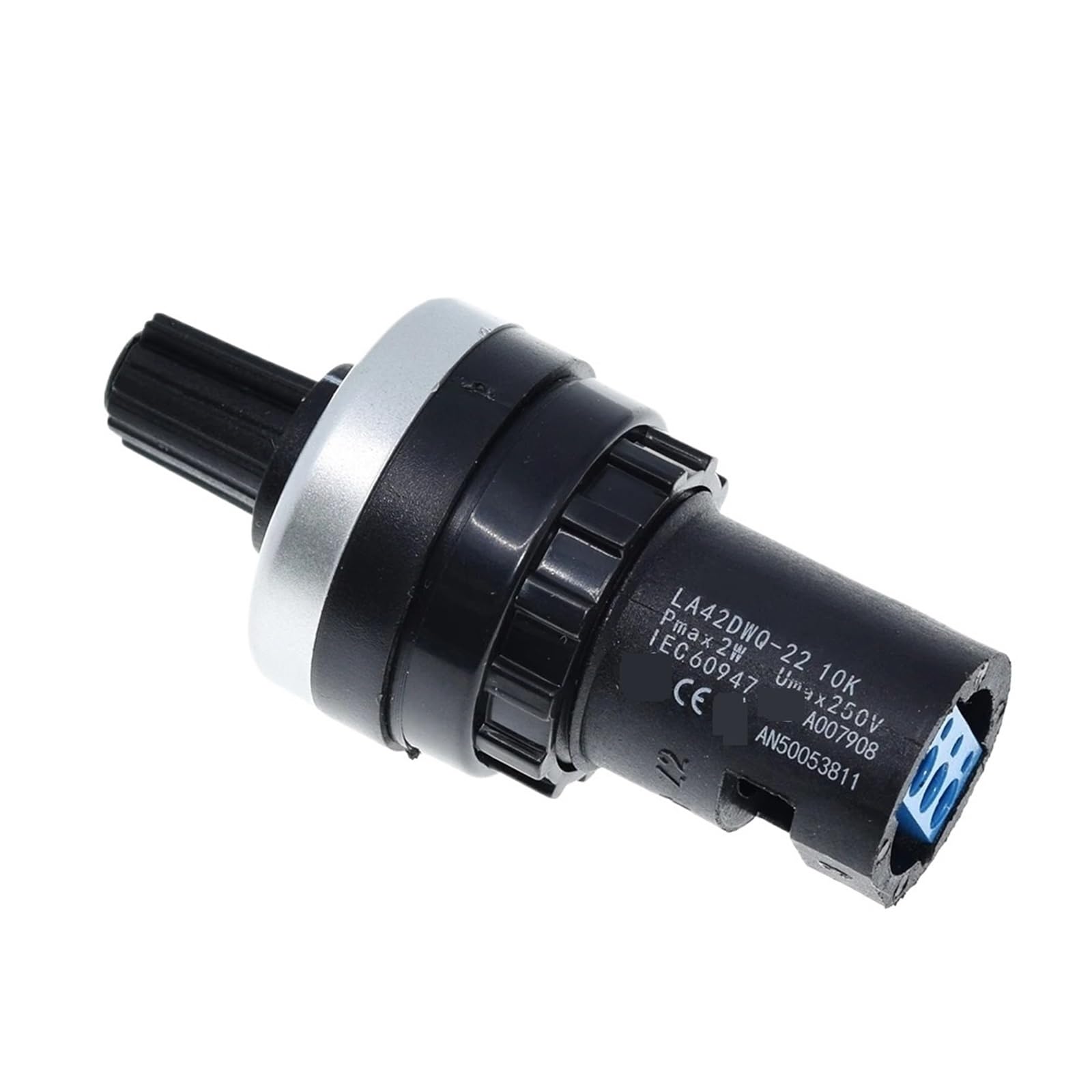 LA42DWQ-22 1K 2K 5K 10K 22mm de diámetro Potenciómetro giratorio Potenciómetro Convertidor Regulador de Velocidad Inversor Interruptor de Resistencia