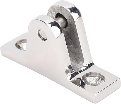 Bimini Top Deck Hinge Fitting Heavy Duty 316 Stainless Steel Marine Grade Hinge Bracket for Boat Yacht RV 2 Pack Rus T Proof High Polish Finish Easy Installation