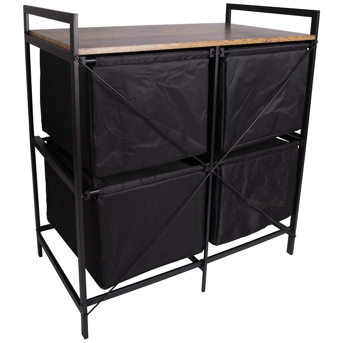 Bo-Camp Industrial Camping Küche Lawton Falt Schrank Schubladen Tisch Holz Stahl
