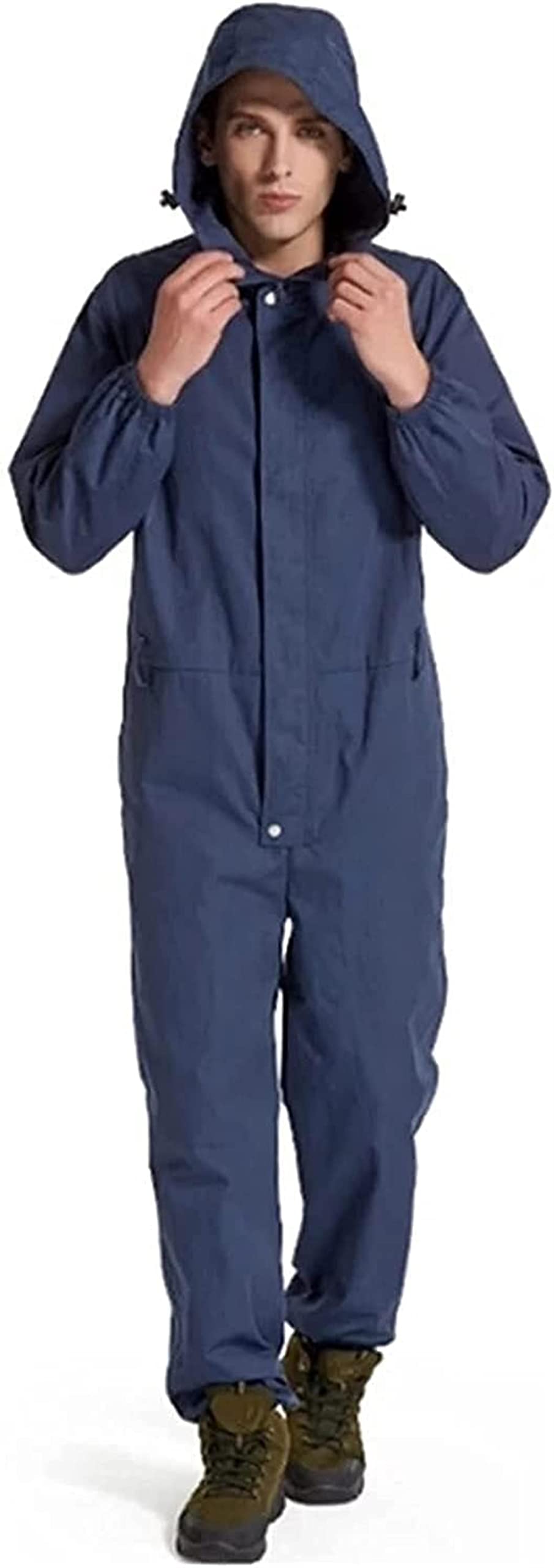 AMNOOL Combinaison de Protection Contre la Protection Contre Les rayonnements électromagnétiques, Costume de vêtements de Travail en Fibre d'argent, vêtements de Blindage EMF (Size : XX-Large)