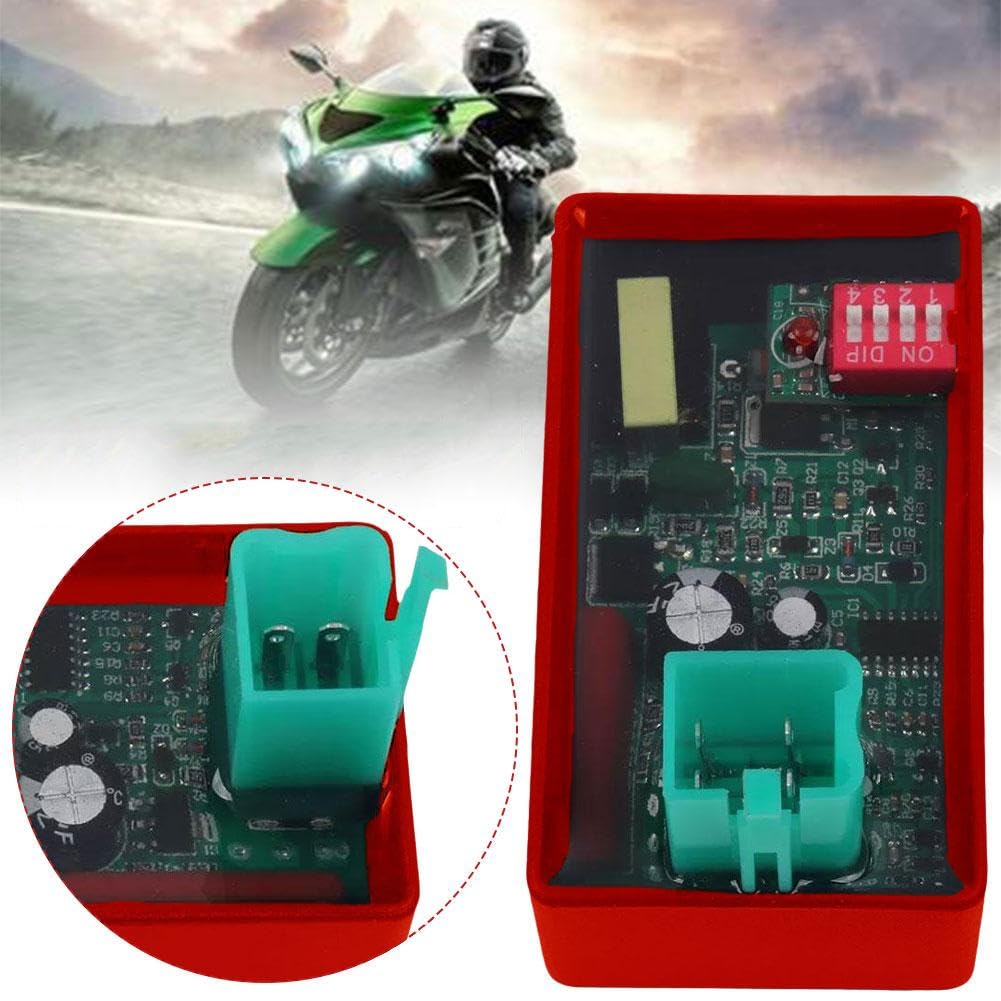 Samfox Bobina D'accensione CDI, Racing Performance Bobina D'accensione CDI Candela Compatibile con Scooter GY6 50CC 125CC 150CC ATV