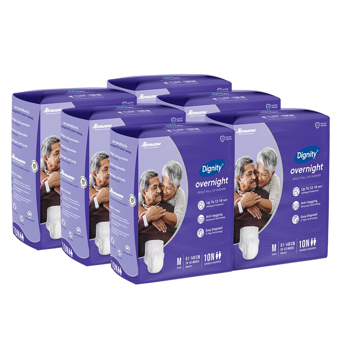 See full amazon price history chart for Dignity Overnight Pull Up Adult Diapers Pant Style - 60 Count (Medium) with Soft Elastic and Extra Absorbent Core, Waist Size 24" - 53", 10 Pcs/Pack (Pack of 6) Dignity Overnight Pull Up Adult Diapers Pant Style - 60 Count (Medium) with Soft Elastic and Extra Absorbent Core, Waist Size 24" - 53", 10 Pcs/Pack (Pack of 6) (B07ZZG6WYK) Amazon Price History, Amazon Price Tracker