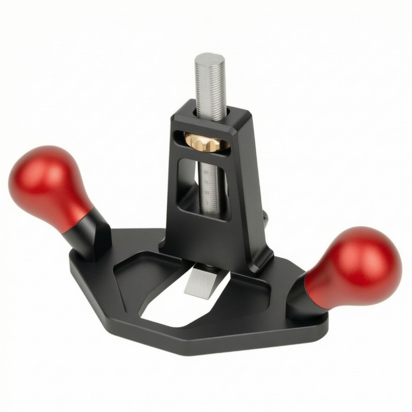Harilla Cepillo para Madera Cepillo Carpintero Cepillo Manual Cepillo Fresador para Nivelar Fondos y Suavizar Canal Tornillo Central de Ajuste y Cuerpo Rígido, style to 1