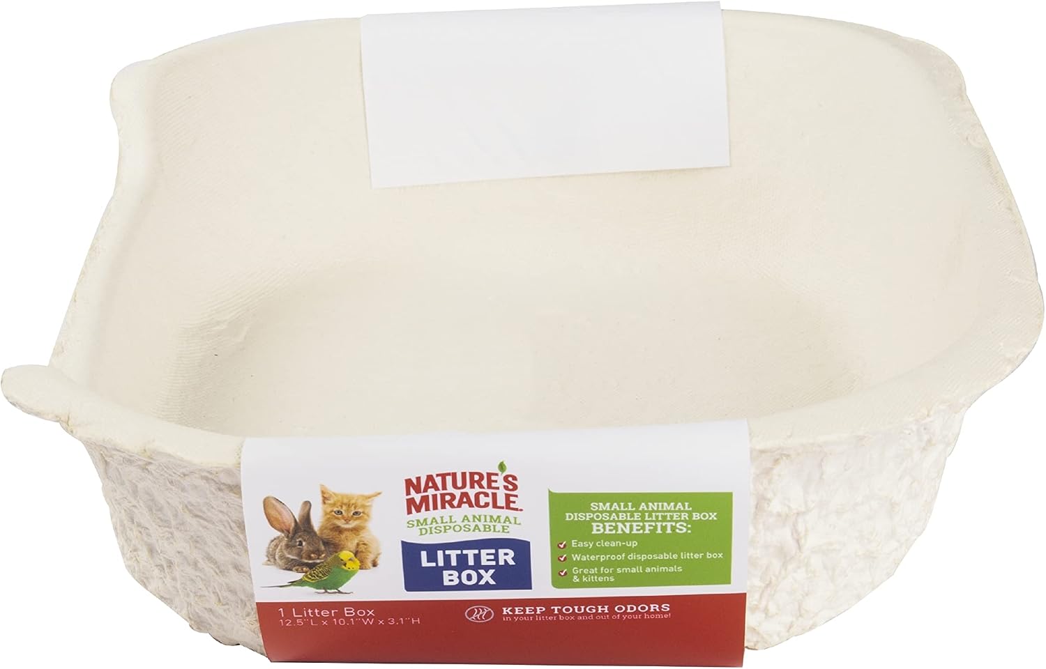 Nature's Miracle Disposable Litter Box, Small Animal, 1-Pack