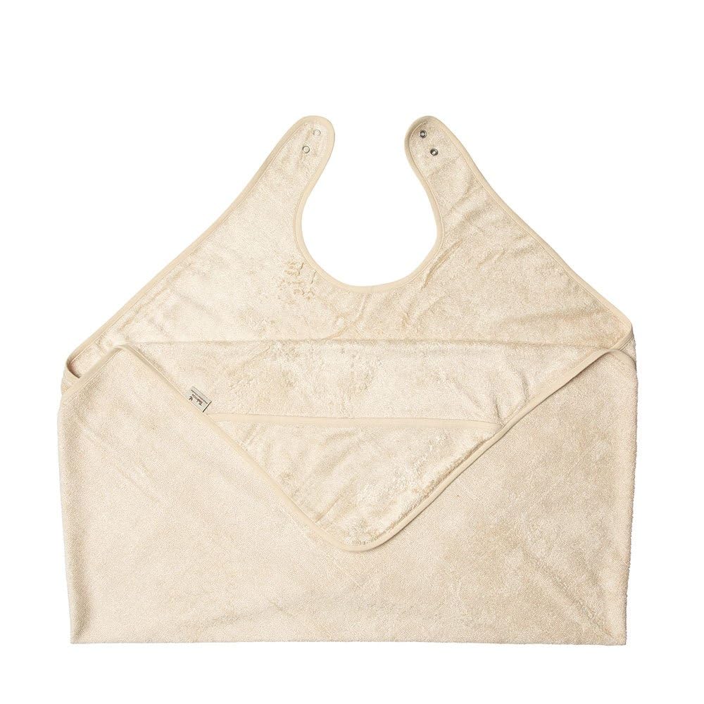 Serviettes Timboo Frosted Almond en bambou ultra doux et absorbant