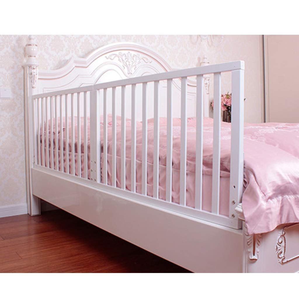 Barrera de cama de seguridad estable y protector de cama alto anticaída portátil fácil