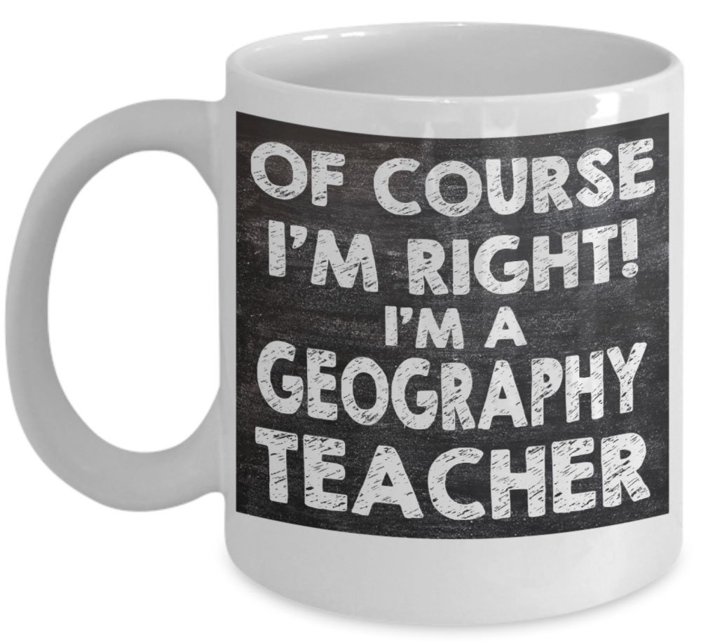 School Geography Teacher Novelty Gift Mug