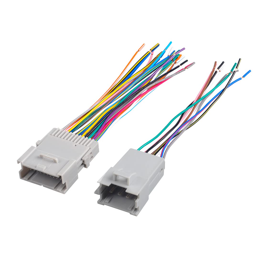 BATIGEAmplifier Bypass Wiring Harness Connector for GMC Chevy Cadillac Tahoe Suburban Escalade Yukon Hummer H2 1998-2009