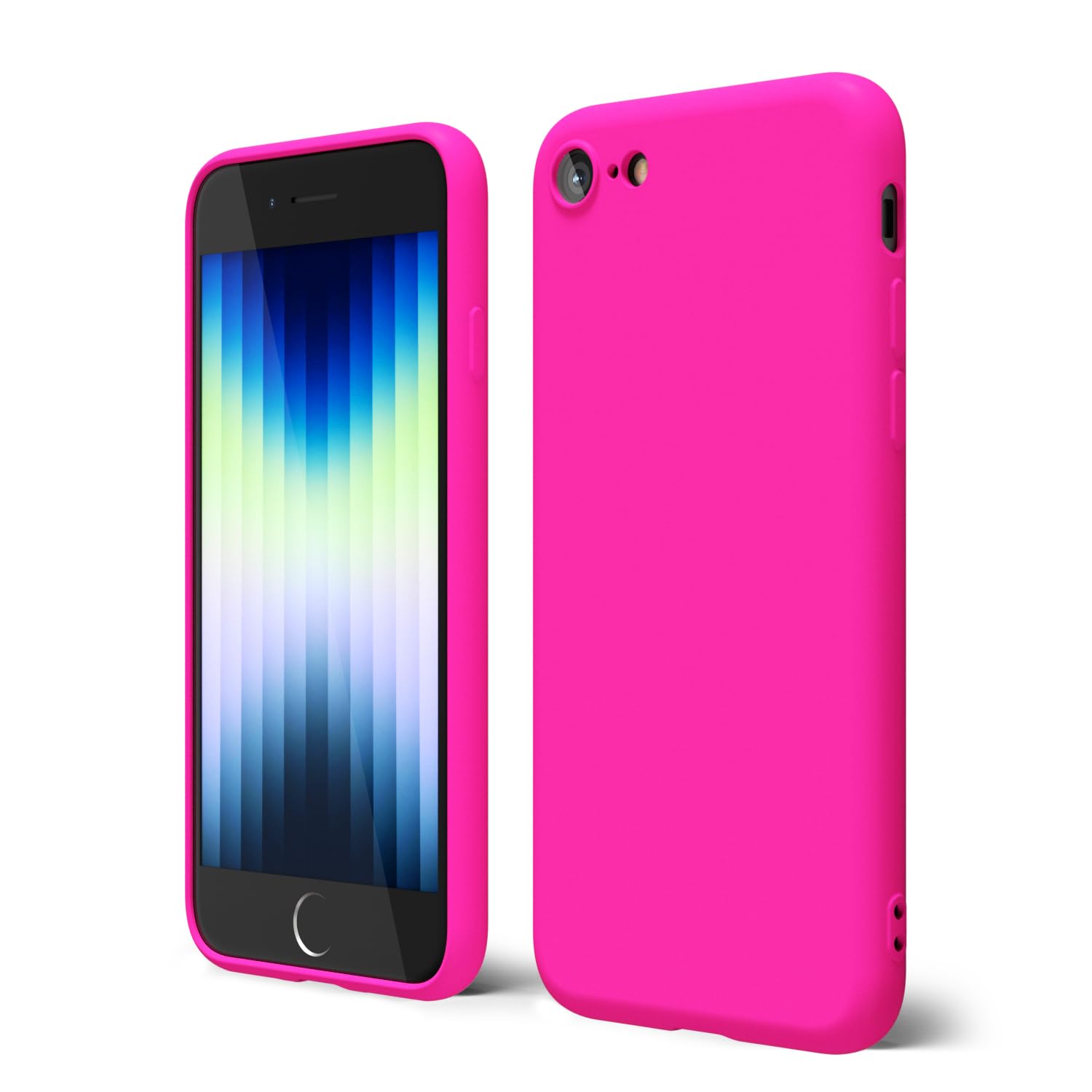 oakxco for iPhone 16 Pro Max Case Liquid Silicone, Soft Rubber Gel Elegant Aesthetic Basic Simple Cover, Cute Thin Slim TPU Matte Solid Color Plain Smooth Case for Women Girl, Light Pink — view 361