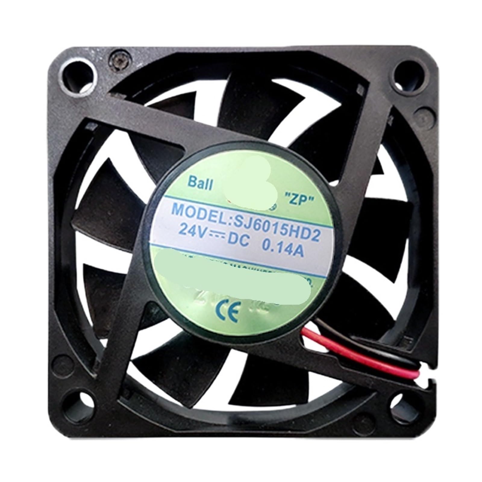 PEQYUACTE 6cm Fan SJ6015HD2 6015 60x60x15mm 0.05A 24V SJ6015HD1 DC Cooling Fan(SJ6015HD2)