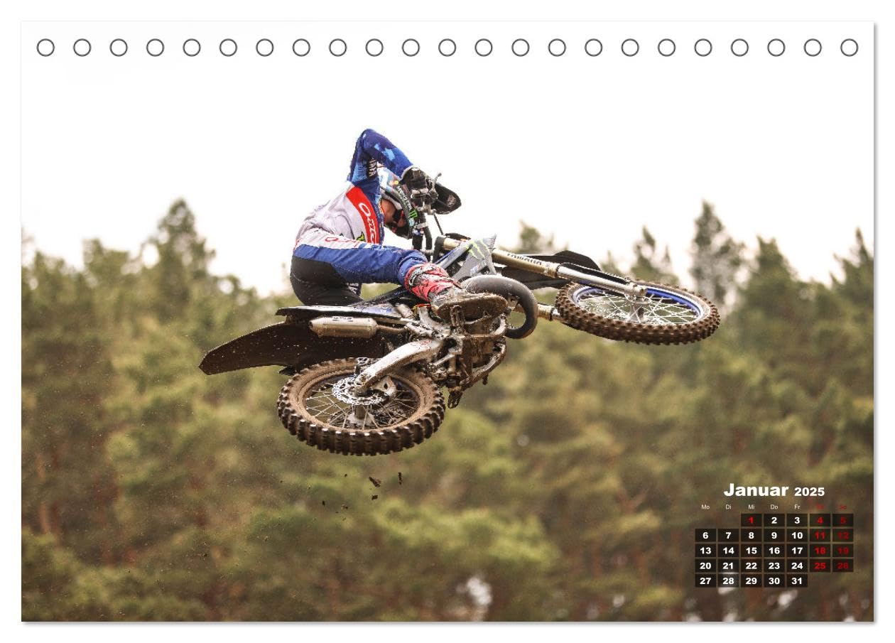 two strokes the best sound on this planet (Tischkalender 2025 DIN A5 quer), CALVENDO Monatskalender: actionreich und spektakulär (CALVENDO Sport)