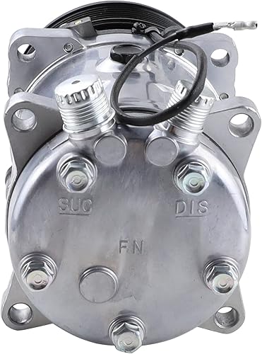 Miniatura 6 de Compresor universal del A/C con la correa serpentina negra del estilo 5H14 R134A del SD 508 del embrague PV7