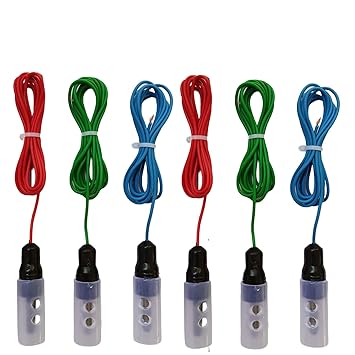 AQUAA Solution 6 Unit Water Level Stainless Steel Sensor with 1.5m Wire for Water Level Controllers and Indicator