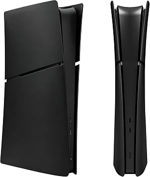 Shockproof Faceplates for PS5 Slim Digital Edition - Hard ABS Matte Replacement Cover Plates Case Shell Skin for PlayStation 5 Slim Digital Console Accessory, Dustproof & Anti-Scratch, Snap-On Panels