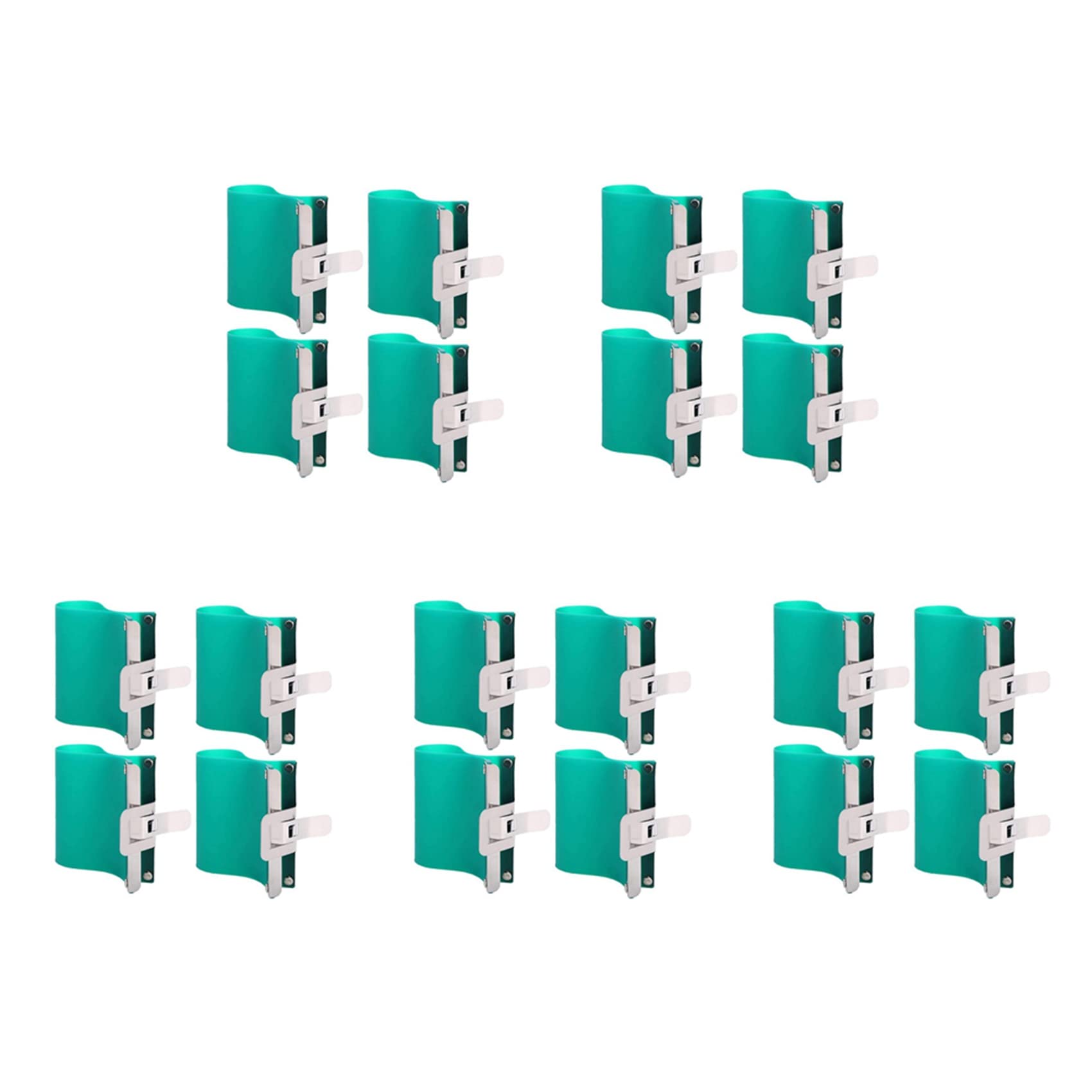 Jnchdghwa Green 20Pcs Silicone Mug Wrap For Sublimation Mugs 11Oz Mug Wraps For Sublimation In Oven 3D Silicone Mug Wrap Sublimation
