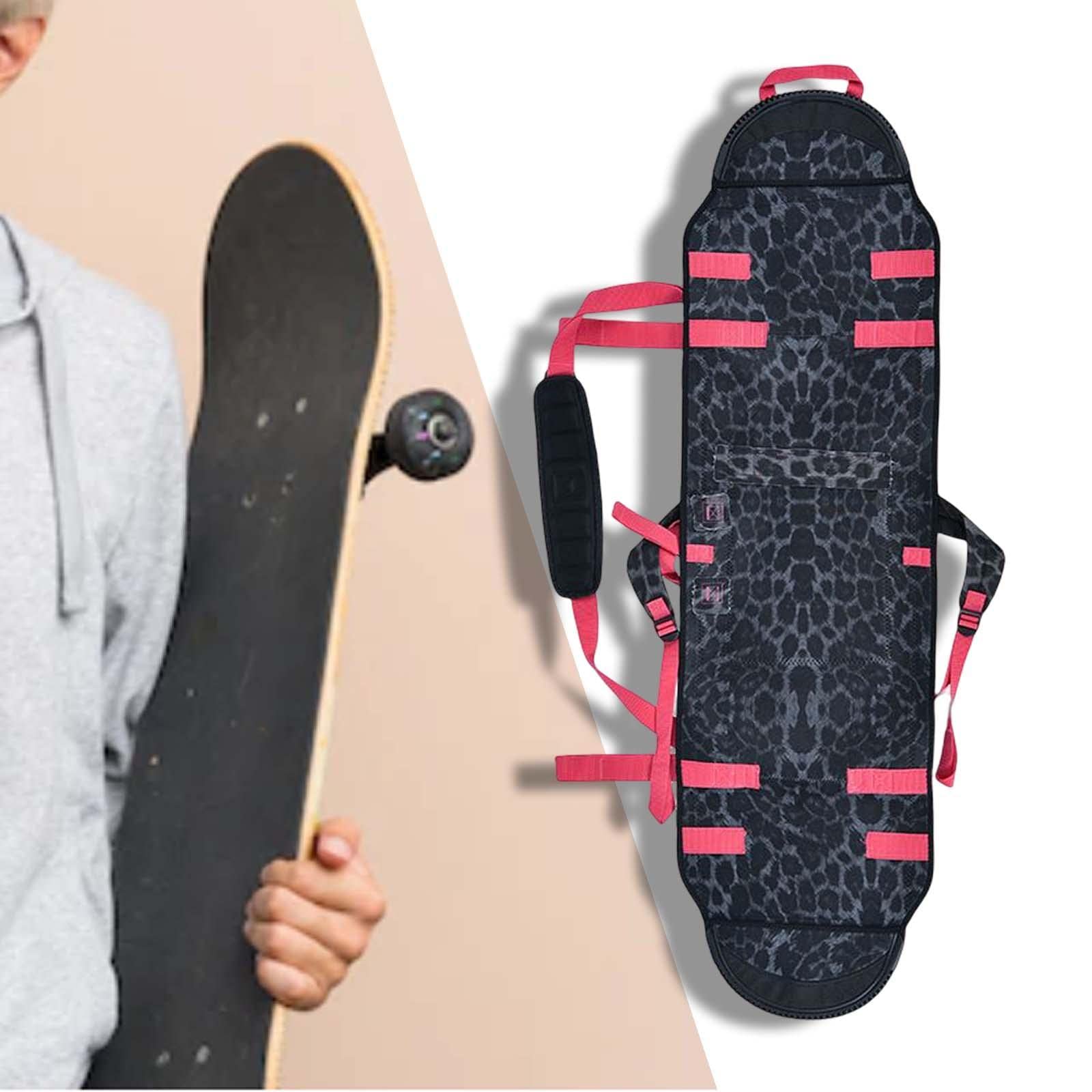 Housse Snowboard Protection Sac à Dos Bandoulière Accessoire en Néoprène Souple Antichoc Imperméable Adaptée Sport Plein Air, Rouge 155cm