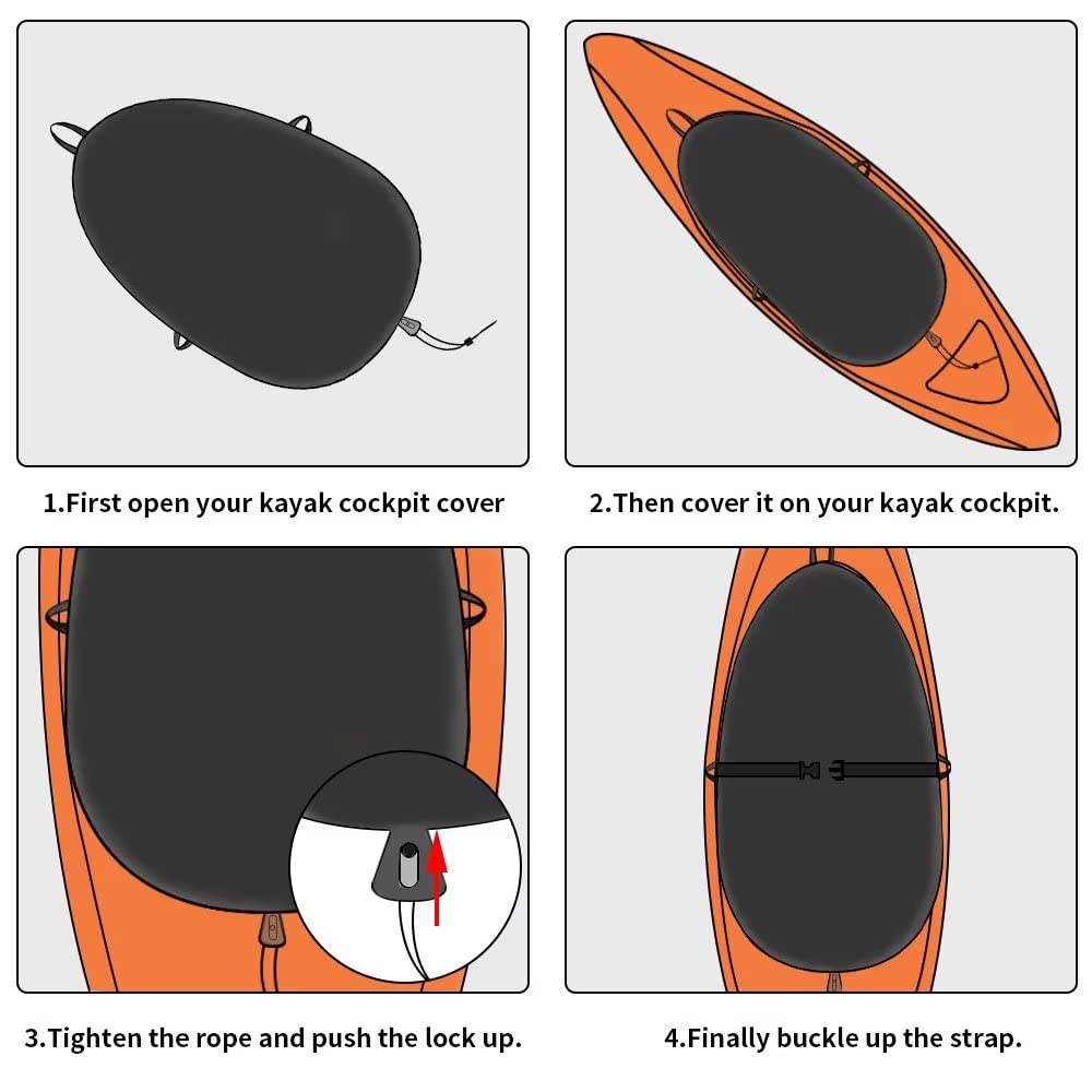 CWOQOCW Copertura Per Cabina Di Guida Per Kayak, Protezione Oxford