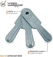 Vista 2 de Weed Warrior Cuchillas de repuesto para cortador de cepillo, 3 unidades, Basic