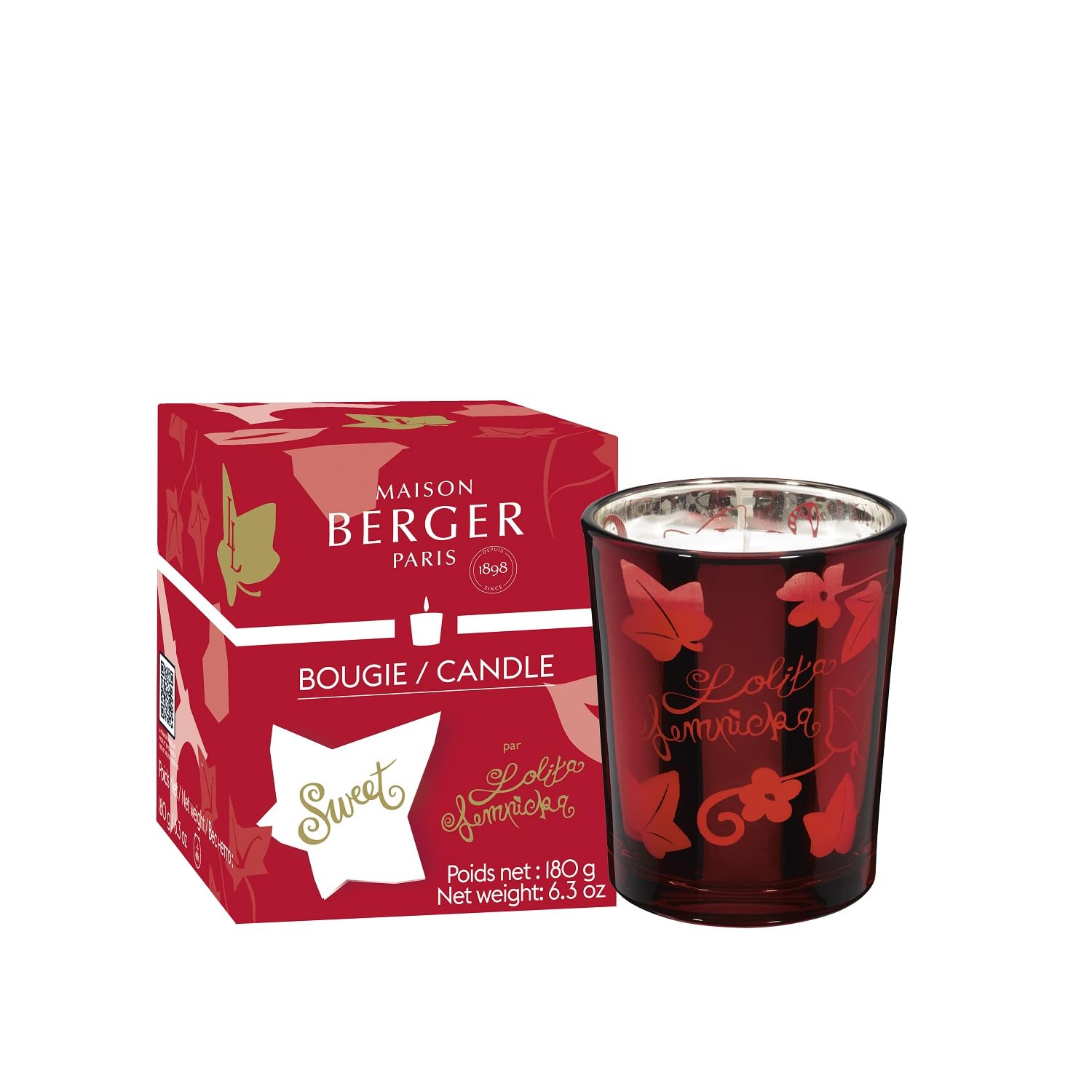 Maison Berger - Bougie photophore Lolita lempicka Sweet 180gr