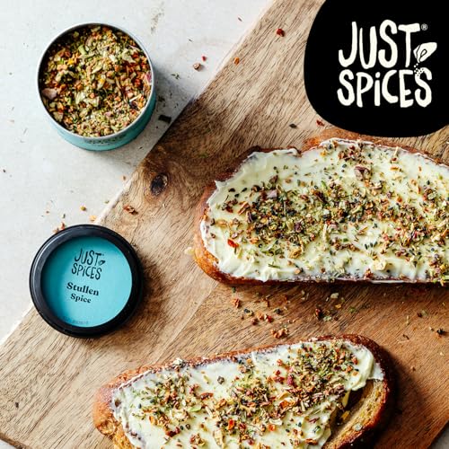 Just Spices Stullen Spice I Würze belegte Brote mit 13 leckeren Zutaten in einem Gewürzmix I Gewürzdose, 50 g