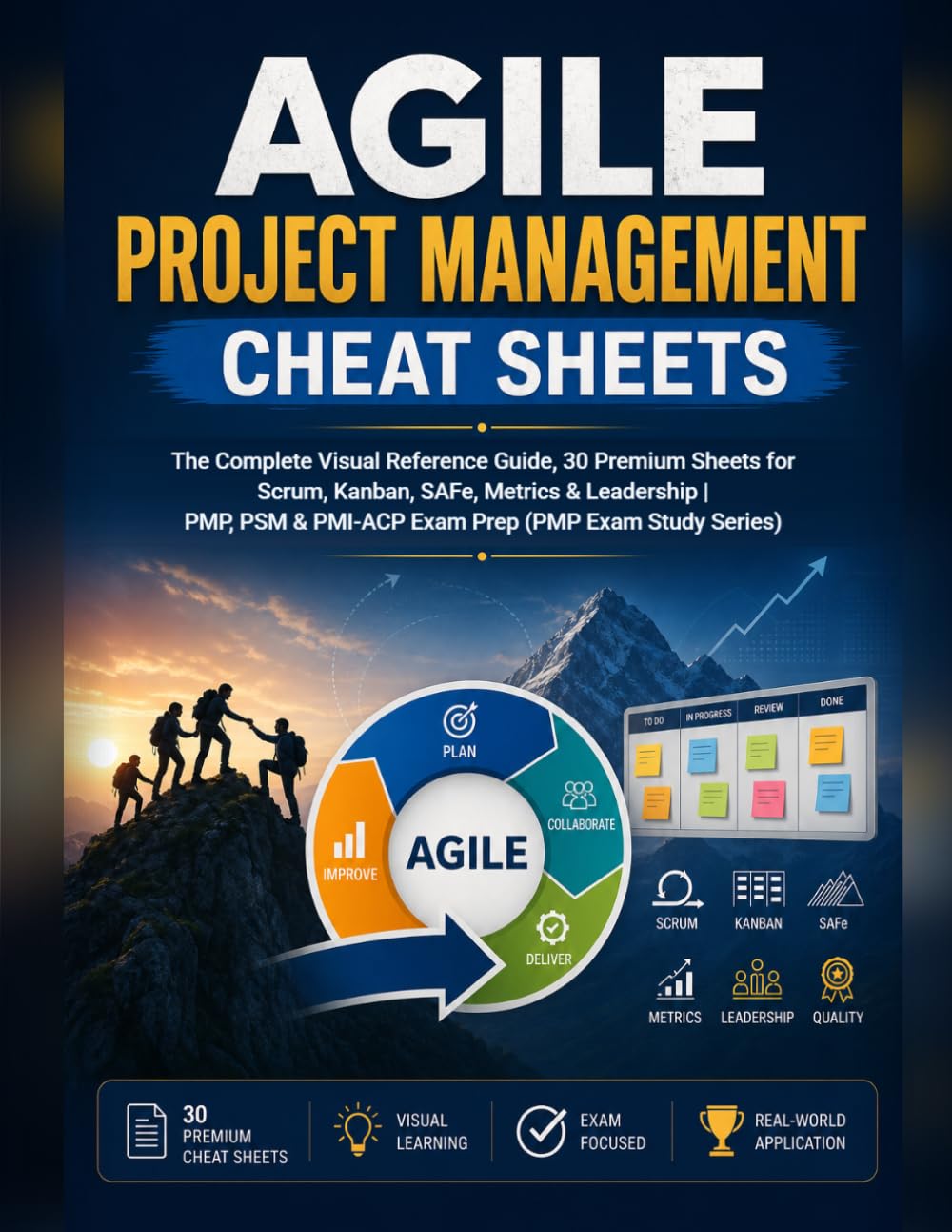 Agile Project Management Cheat Sheets: The Complete Visual Reference Guide — 30