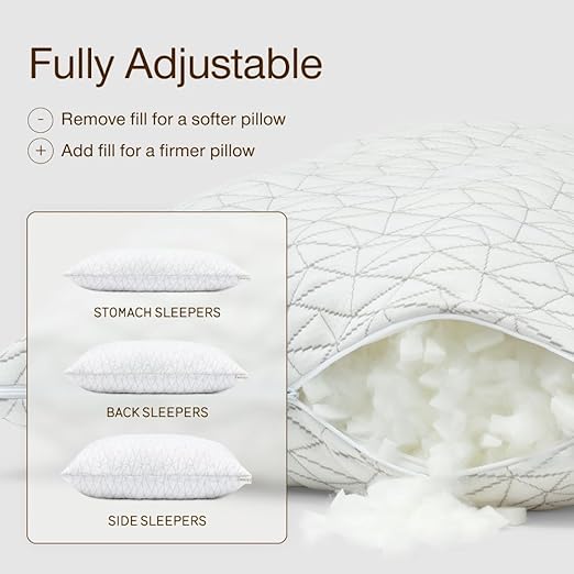 Coop Home Goods Original Adjustable Pillow