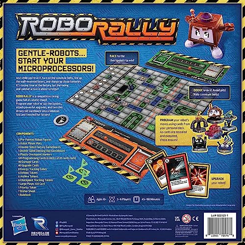 Robo Rally Juego de Mesa Estratégico para 2-6 Jugadores miniatura 2