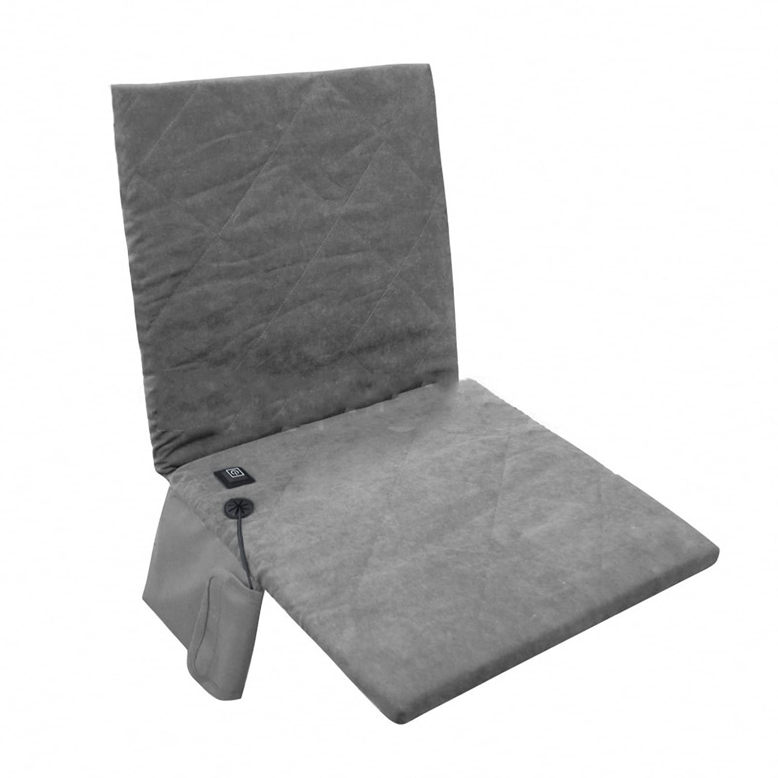 Almohadilla térmica USB para Exteriores de Invierno, para Acampar, Pescar y Acampar con Almohadilla térmica en el Respaldo, cómodo y cálido cojín para Silla de Playa