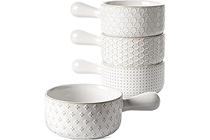 LE TAUCI French Onion Soup Bowls: An Essential for Culinary Enthusiasts