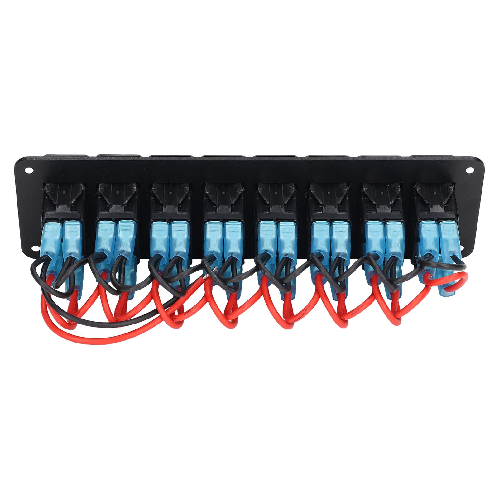 Domary Panel Przełączników Kołyskowych 8-krotny, Podświetlany Diodami LED,