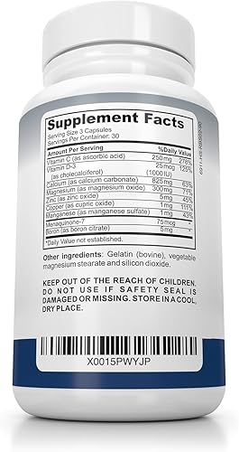 Miniatura 2 de Bone Builder Suplementos articulares para mujeres, aumento de la salud ósea y nuevo crecimiento, fórmula de fuerza ósea, cuidado óseo orgánico para