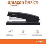 Amazon Basics Office Stapler with 1000 Staples - Black