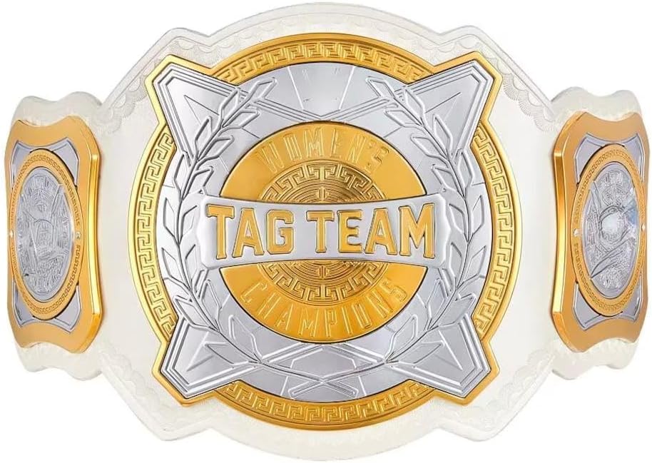 Team World Heavyweight Championship Belt - Custom Tag Team Wrestling Replica Title Championship belt