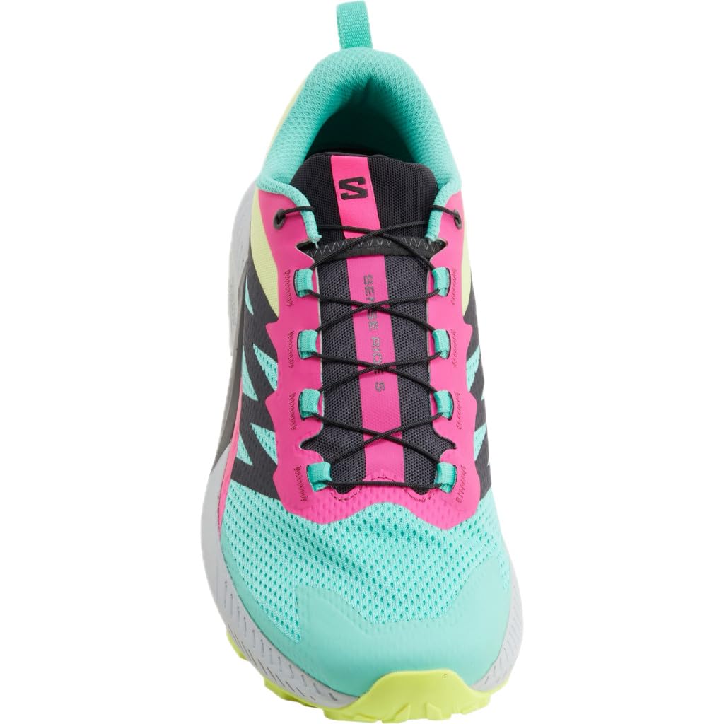 Salomon Sense Ride 5 GTX Trailrunningschuhe India Ink/Carbon/Dragon Fire UK