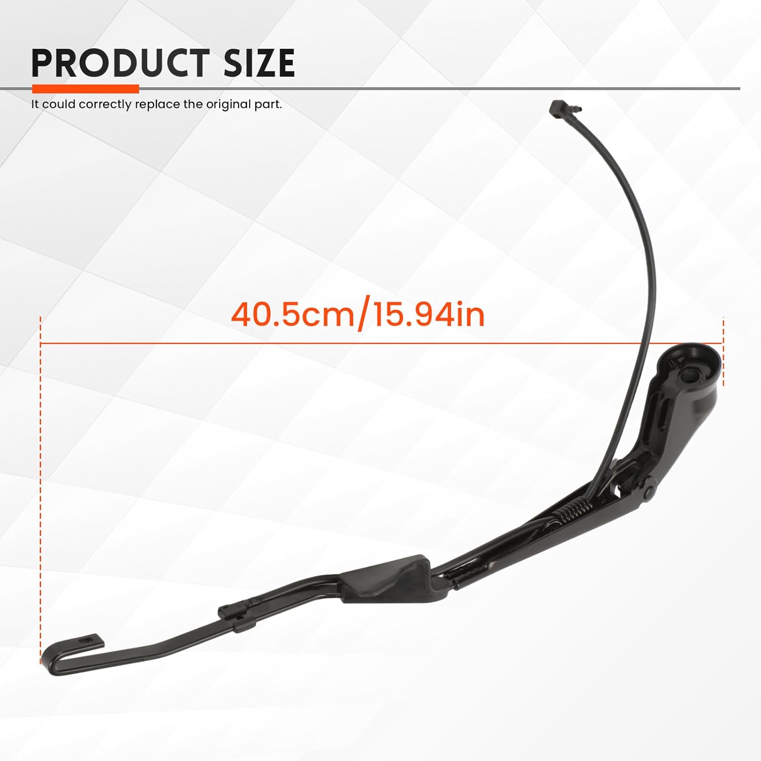 Rear Windshield Wiper Arm fit for Escalade ESV 2003-2006 Suburban1500 2000-2006,Tahoe 2000-2006 Yukon XL1500 Yukon XL2500 2000-2006 15711688 42551