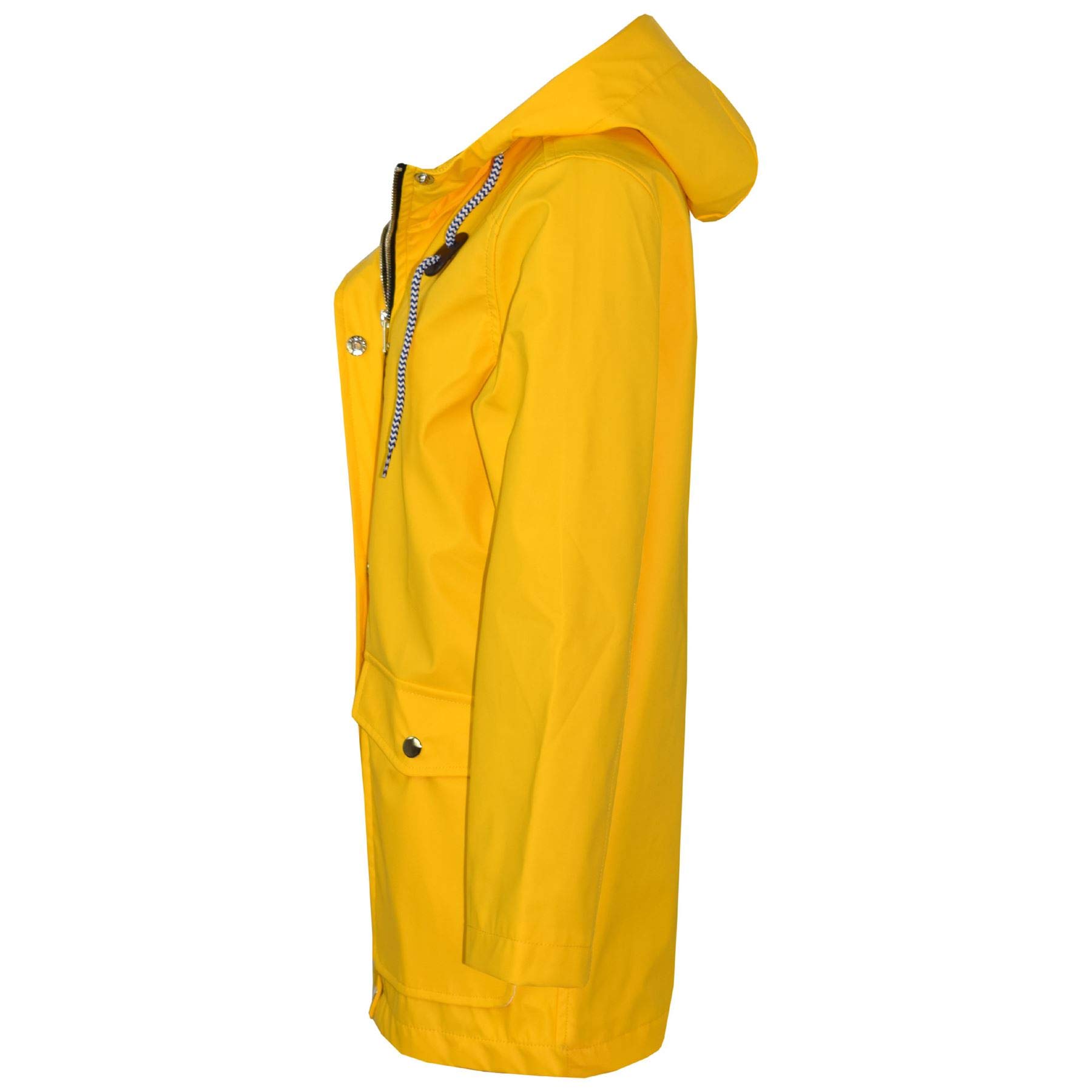A2Z4 Kids PU Deszczowiec Kurtka Wiatrówka Wodoodporny Parka PU Raincoat 497 Yellow 13