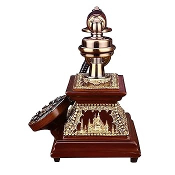 Amazon | レトロ電話機 アンティーク電話機 有線電話 ヨーロッパ